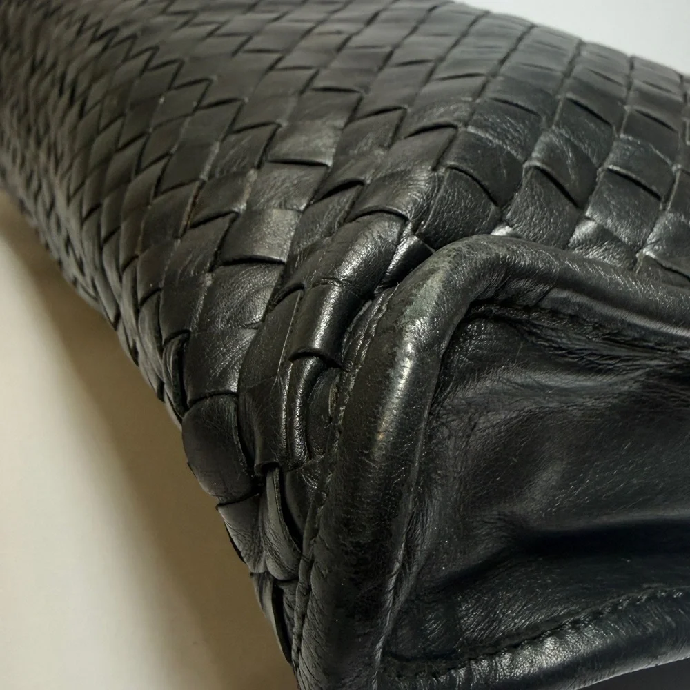 Authentic Bottega Veneta Woven Leather Bag